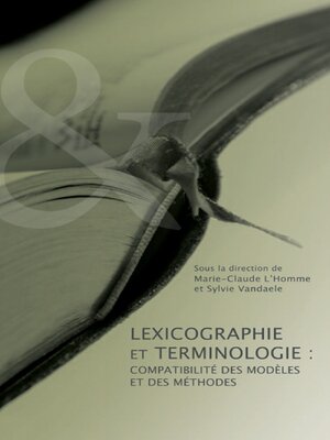 cover image of Lexicographie et terminologie